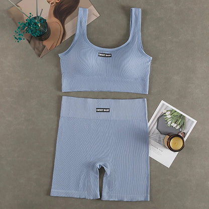 Women’s Yoga Bra & High Waist Leggings Set