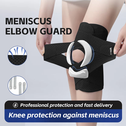 Sports Knee Support Pads – Compression Joint Protection Gear