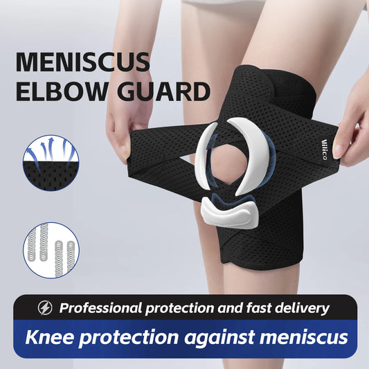 Sports Knee Support Pads – Compression Joint Protection Gear
