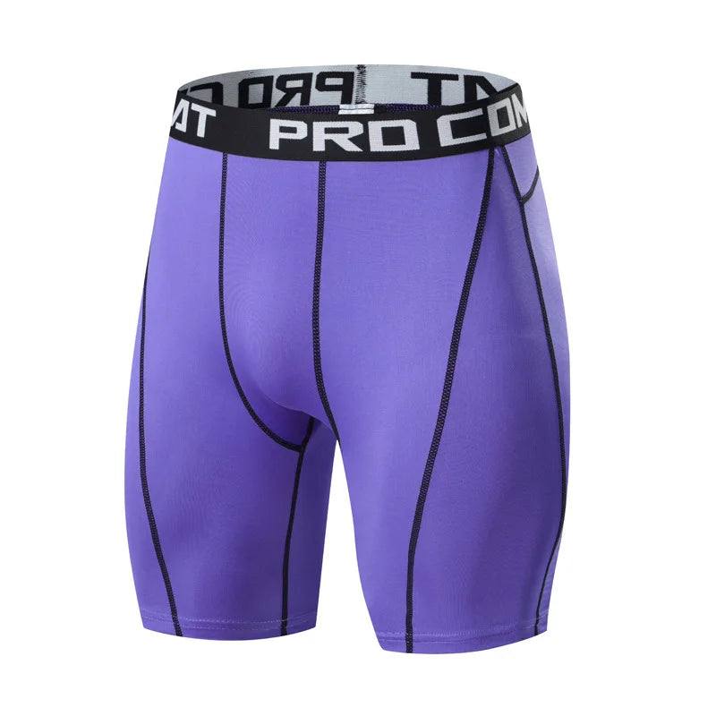 Men’s Bodybuilding Gym Shorts – Compression Workout Shorts