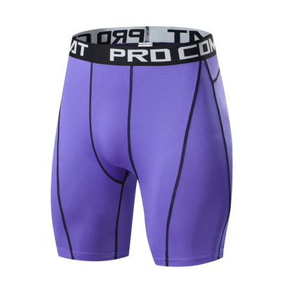 Men’s Bodybuilding Gym Shorts – Compression Workout Shorts