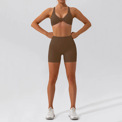 Women’s Sports Tracksuit – Quick-Dry Yoga Set 2PCS