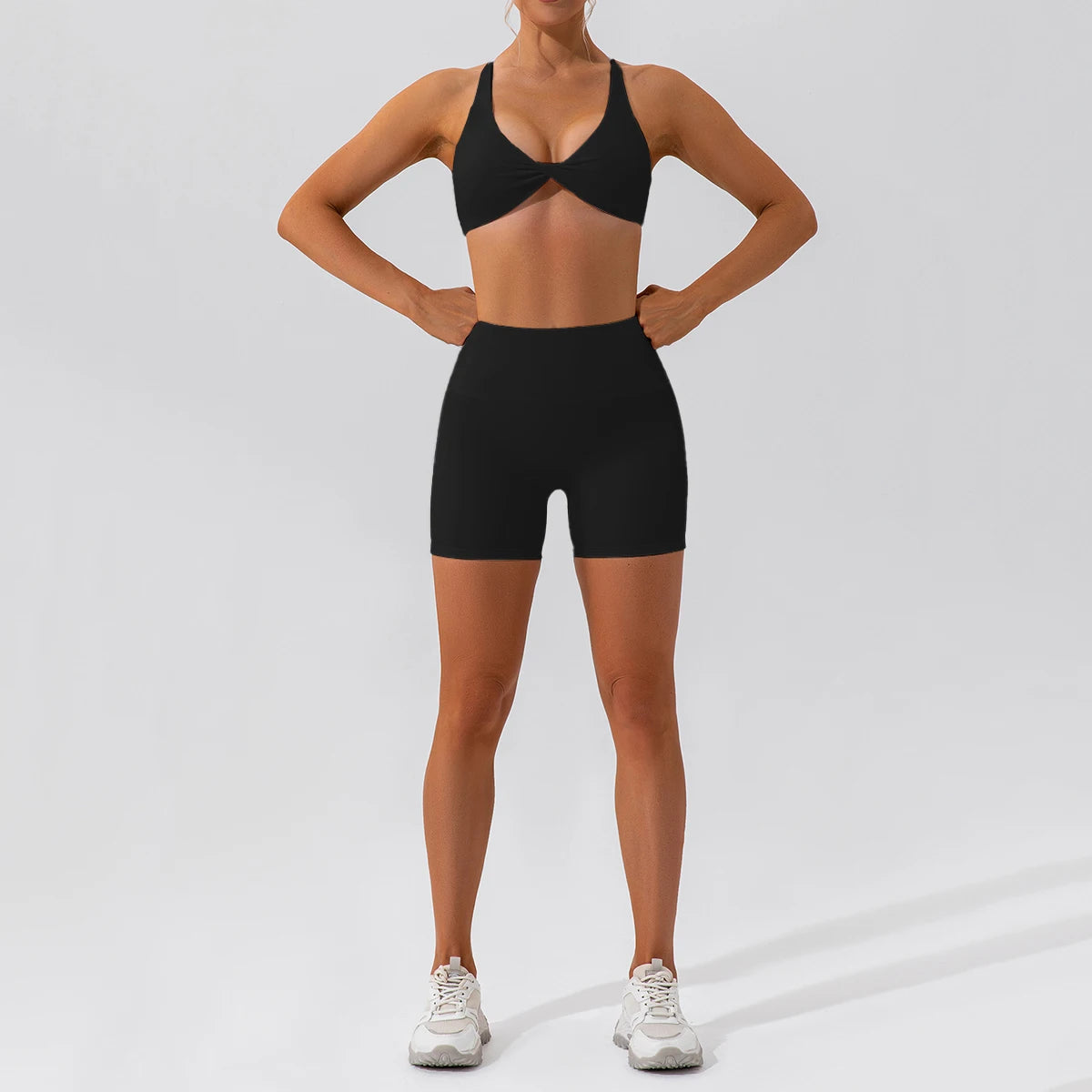 Women’s Sports Tracksuit – Quick-Dry Yoga Set 2PCS