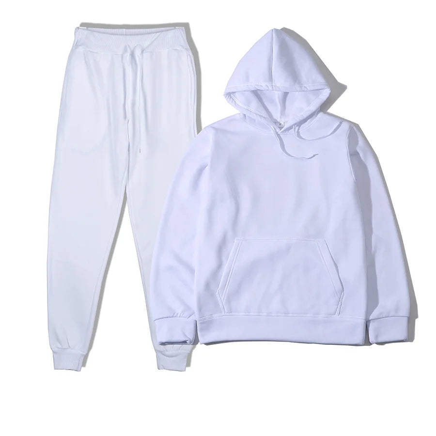 Unisex Hoodie & Sweatpants Sports Set