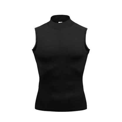 Men’s Sleeveless Compression Vest – Quick-Dry Gym Training Tank