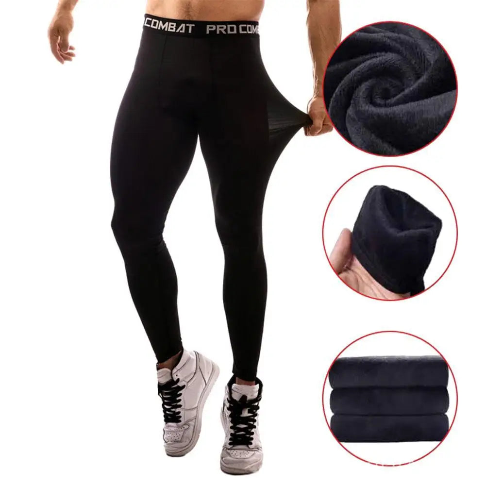 Men’s Compression Leggings – Quick-Dry Running & Training Pants