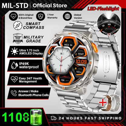 T-Rex 3 Ultra Smartwatch – GPS Military Sports Watch