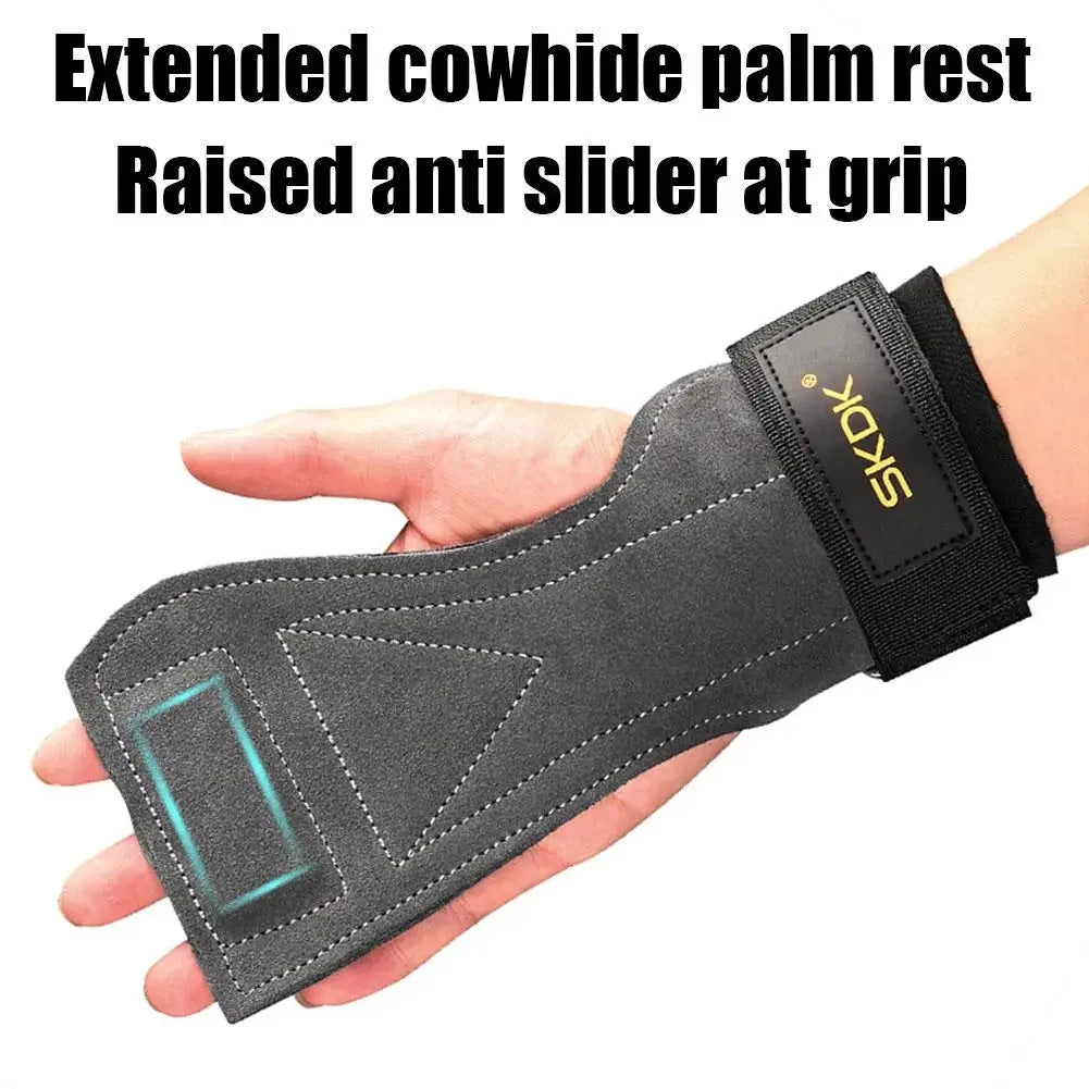 Heavy-Duty Fitness Gloves – Grip & Wrist Support (2PCS)