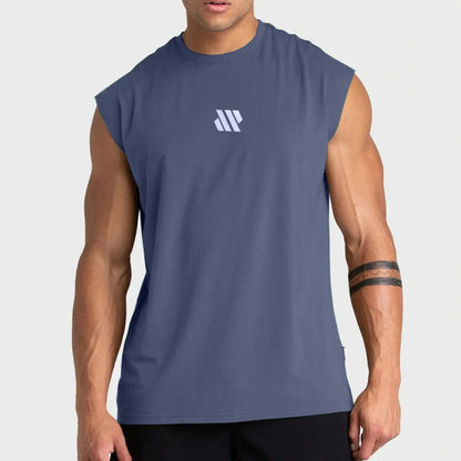 Men’s Sleeveless Gym Vest – Quick-Dry Fitness Training Shirt