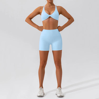 Women’s Sports Tracksuit – Quick-Dry Yoga Set 2PCS