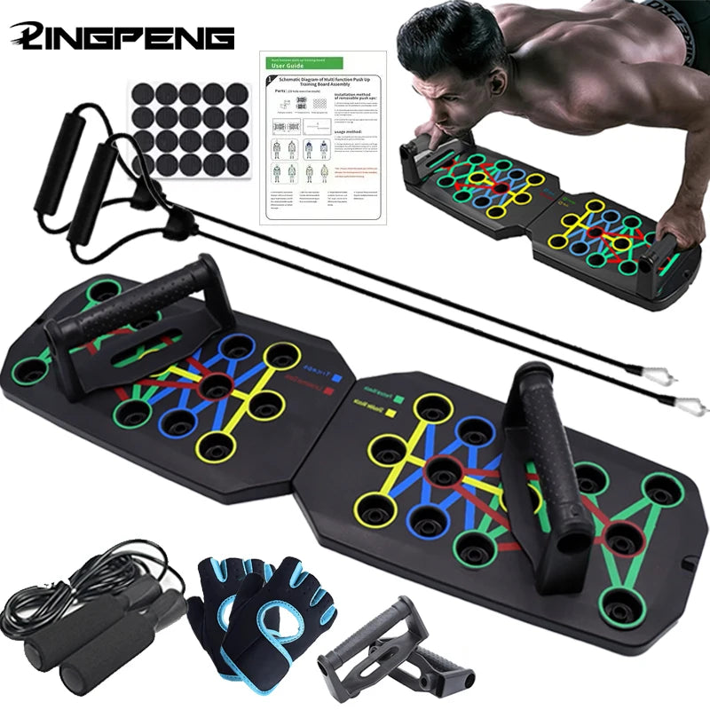 Full Body Push-Up Trainer – Chest, Back & Core Workout Board