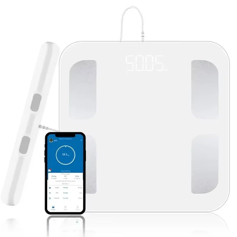 Bluetooth Body Composition Scale – Smart Fitness Weight Monitor