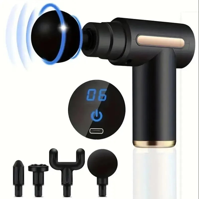Electric Massage Gun – Full Body Neck & Back Relaxation Device