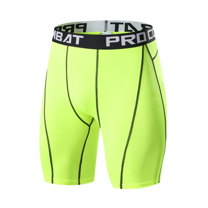 Men’s Bodybuilding Gym Shorts – Compression Workout Shorts