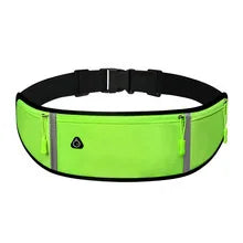 Lightweight Running Waist Pack – Triple Pocket Waterproof Bag