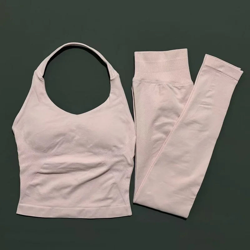 Breathable Yoga Tracksuit Set for Women (2PC)