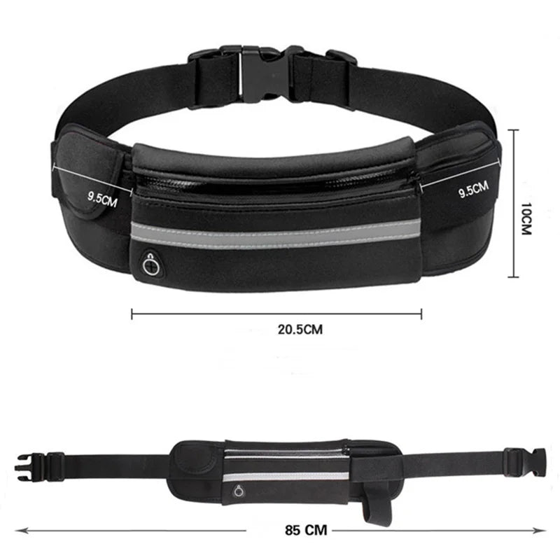 Running Waist Bag – Waterproof Gym & Cycling Fanny Pack UNISEX