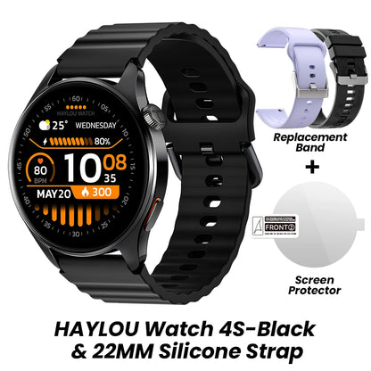 GPS Sports Smartwatch – HAYLOU Watch 4S 120+ Workout Modes