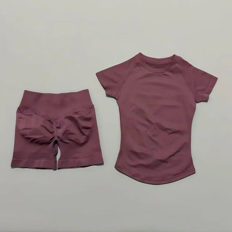 Seamless Workout Set for Women – Gym & Running Wear