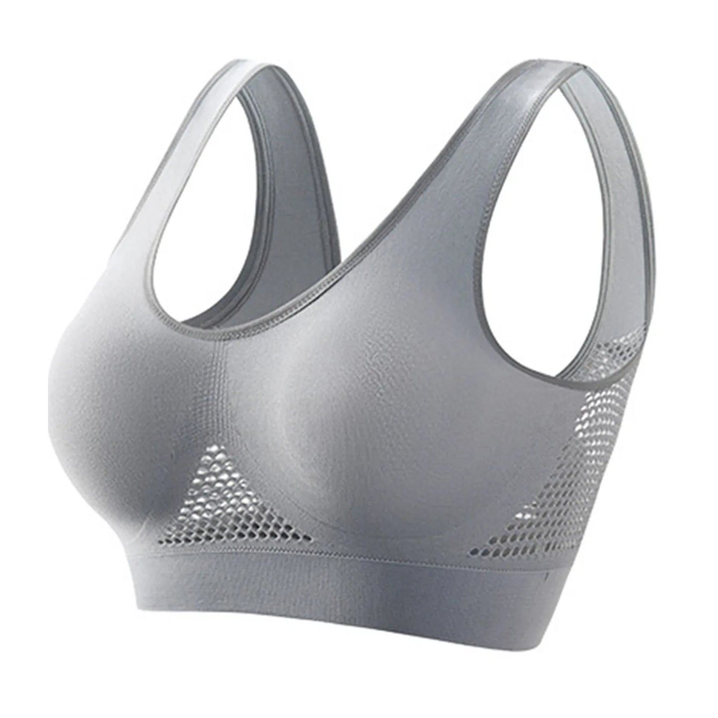 Women’s Yoga Sports Vest – Shockproof Support Gym Bra