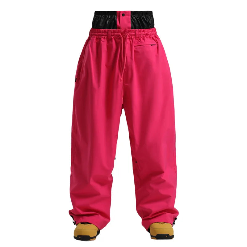Gsou Snow Unisex Ski Pants – Waterproof Snowboard Cargo Trousers
