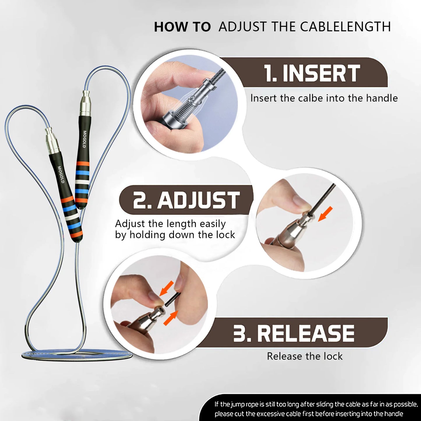 Fitness Jump Rope – Bodybuilding & Cardio Training Rope