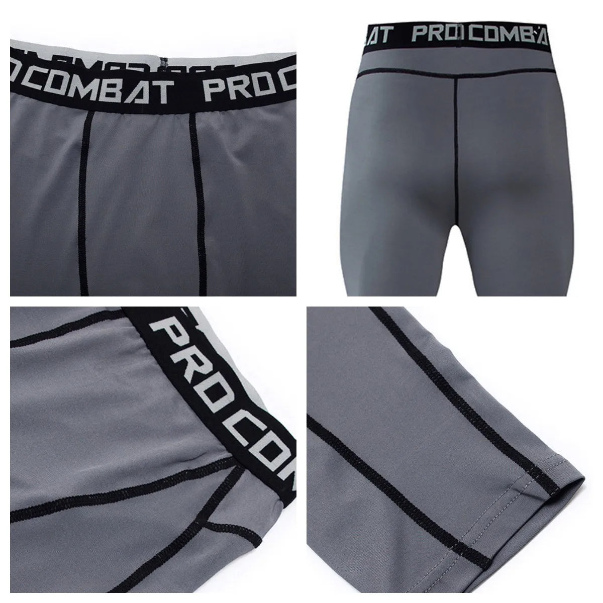 Men’s Bodybuilding Gym Shorts – Compression Workout Shorts