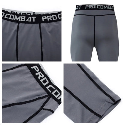 Men’s Bodybuilding Gym Shorts – Compression Workout Shorts