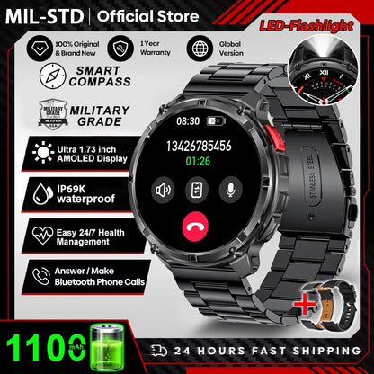 T-Rex 3 Ultra Smartwatch – GPS Military Sports Watch