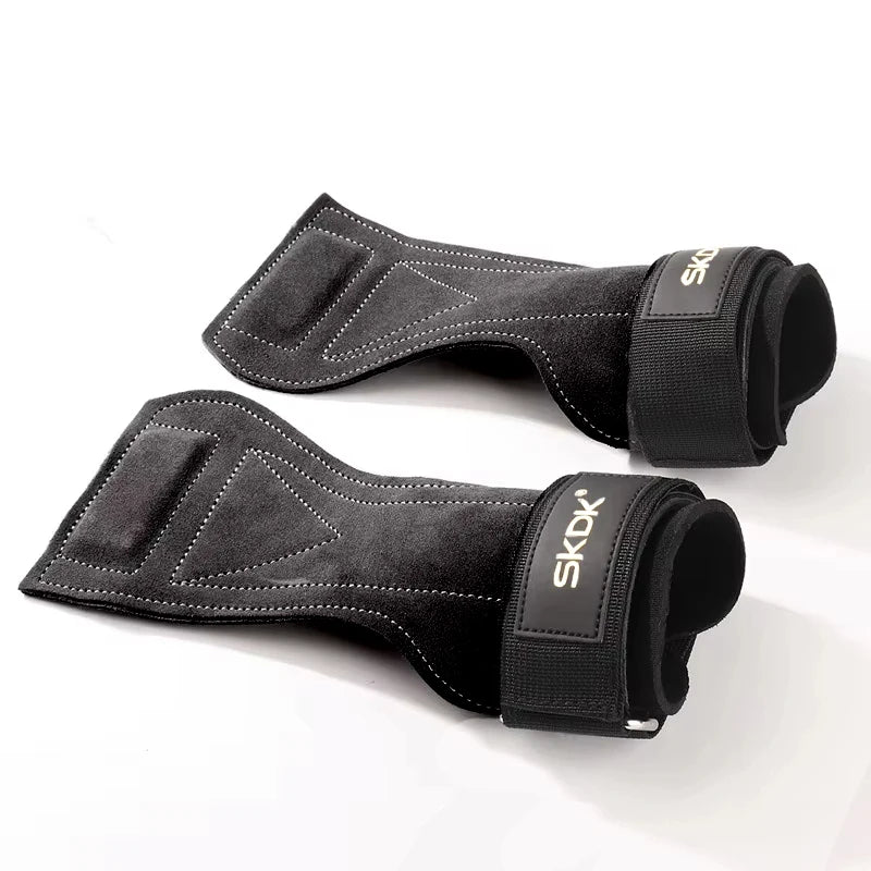 Heavy-Duty Fitness Gloves – Grip & Wrist Support (2PCS)