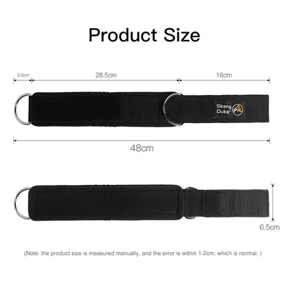 ComfortFit Gym Ankle Straps – Cable Machine Support