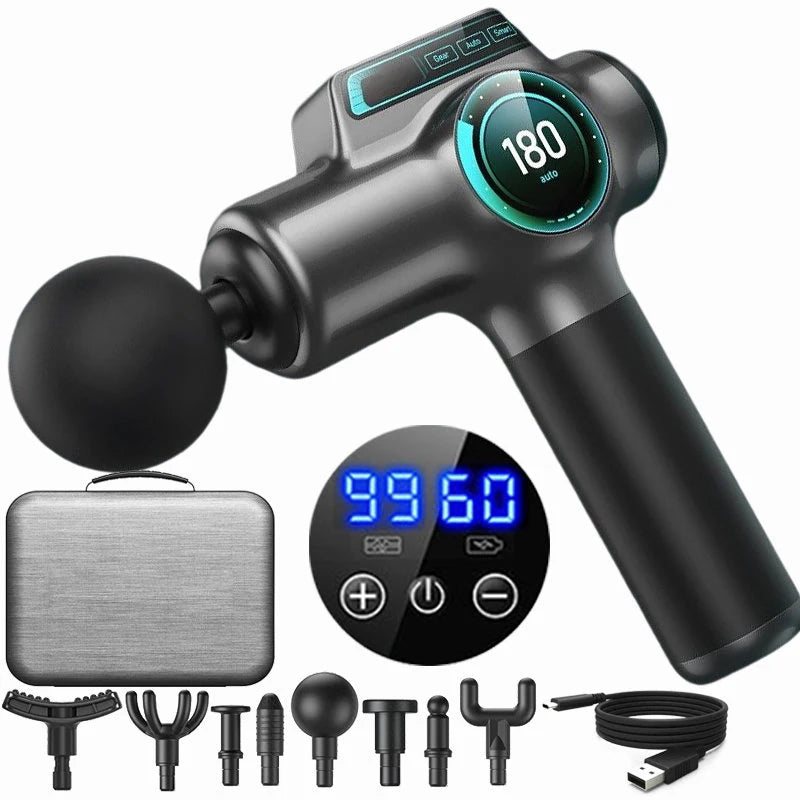 Electric Massage Gun – Full Body Neck & Back Relaxation Device
