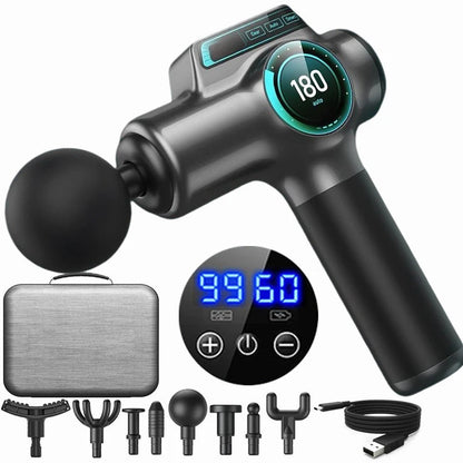 Electric Massage Gun – Full Body Neck & Back Relaxation Device