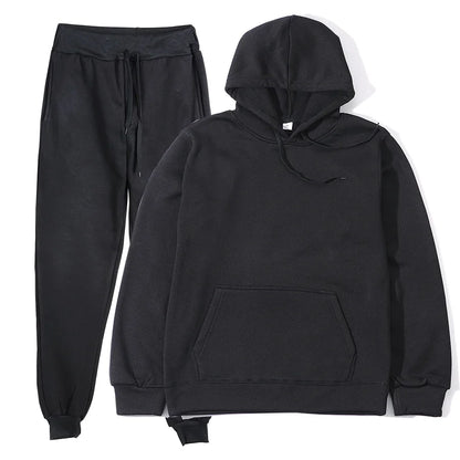 Unisex Hoodie & Sweatpants Sports Set