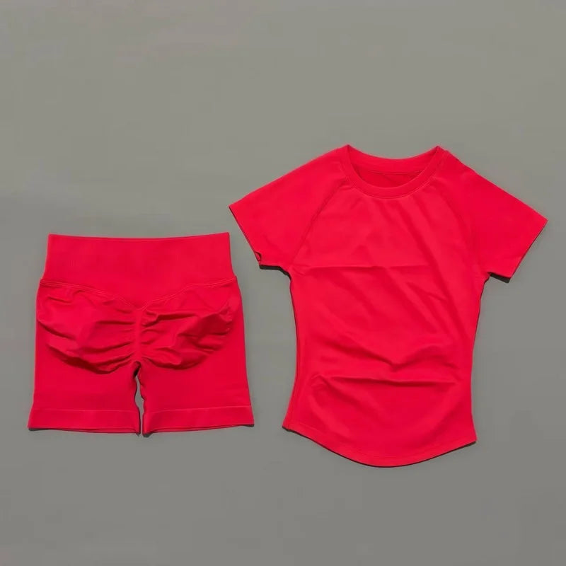 Seamless Workout Set for Women – Gym & Running Wear