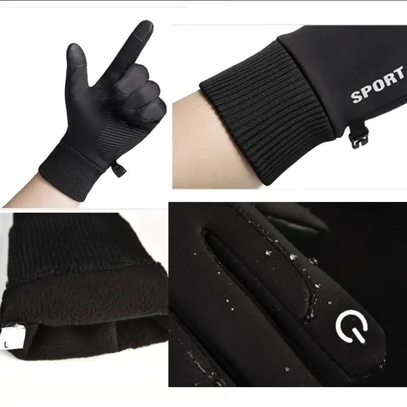 Winter Outdoor Sports Gloves – Waterproof & Warm