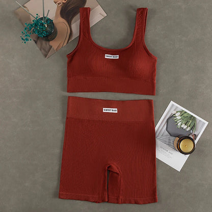 Women’s Yoga Bra & High Waist Leggings Set
