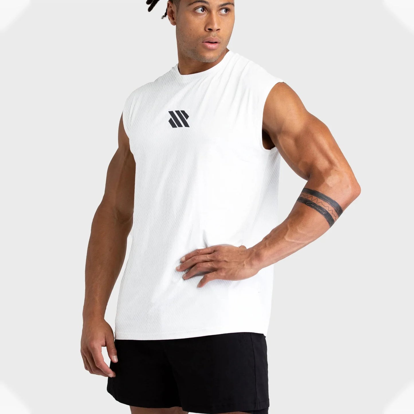 Men’s Sleeveless Gym Vest – Quick-Dry Fitness Training Shirt