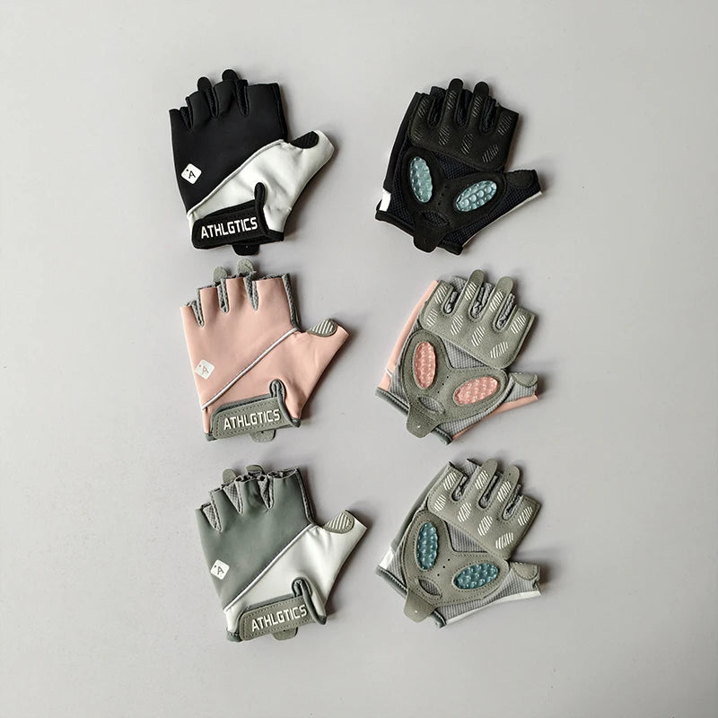 Women’s Gym & Cycling Gloves – Half Finger Grip Support