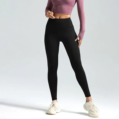 Women’s Y2K Seamless Yoga Leggings – High Waist Booty Lift Gym Pants